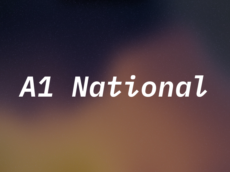 A1 National
