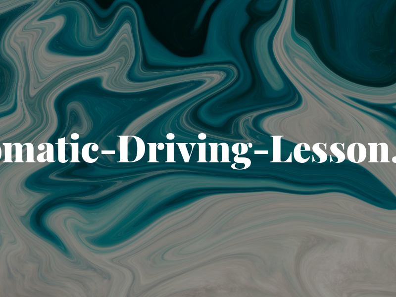 Automatic-Driving-Lesson.com