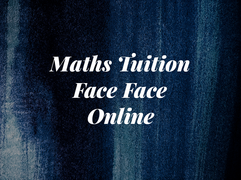 AA Maths Tuition Face to Face and Online