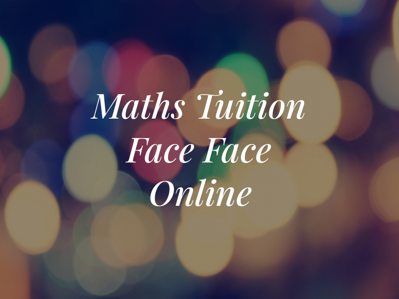 AA Maths Tuition Face to Face and Online