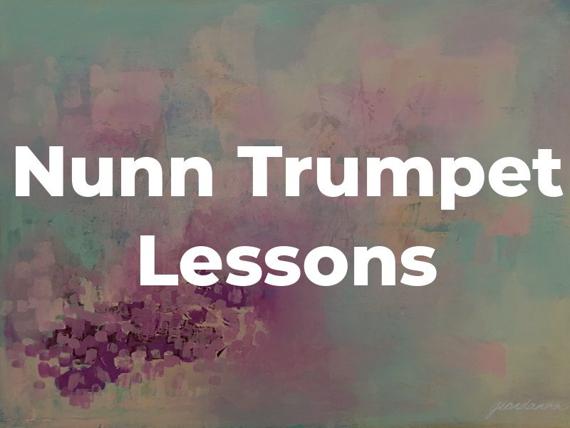Al Nunn Trumpet Lessons