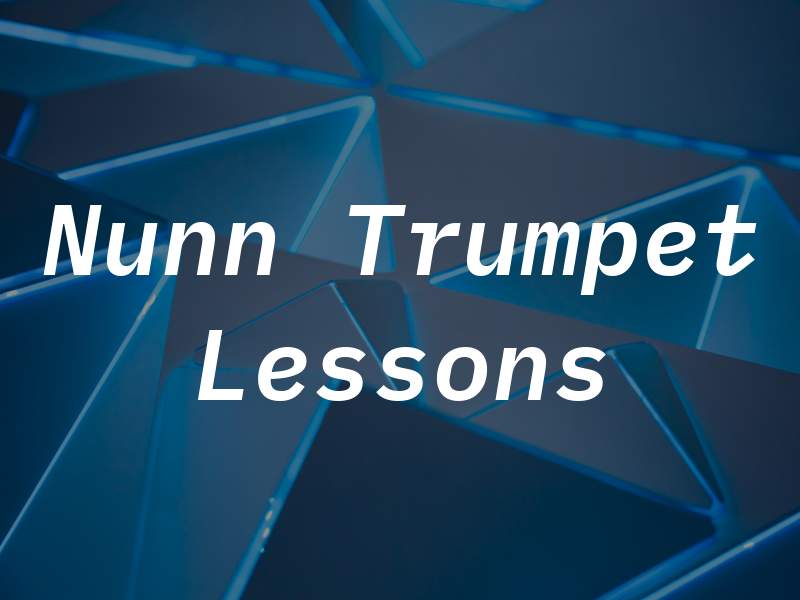 Al Nunn Trumpet Lessons