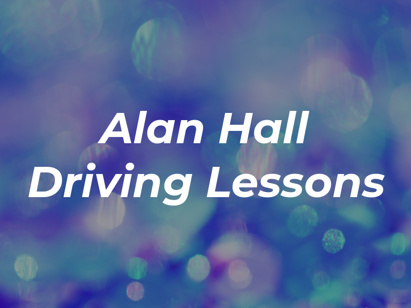 Alan Hall Driving Lessons