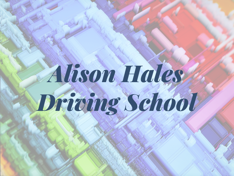 Alison Hales Driving School