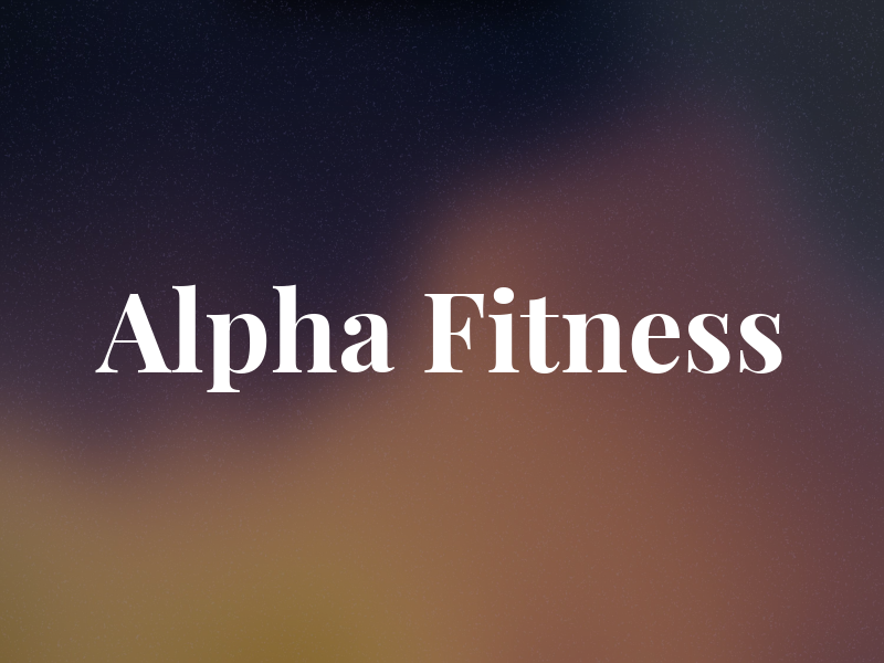 Alpha Fitness