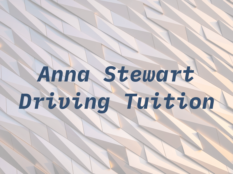 Anna Stewart Driving Tuition