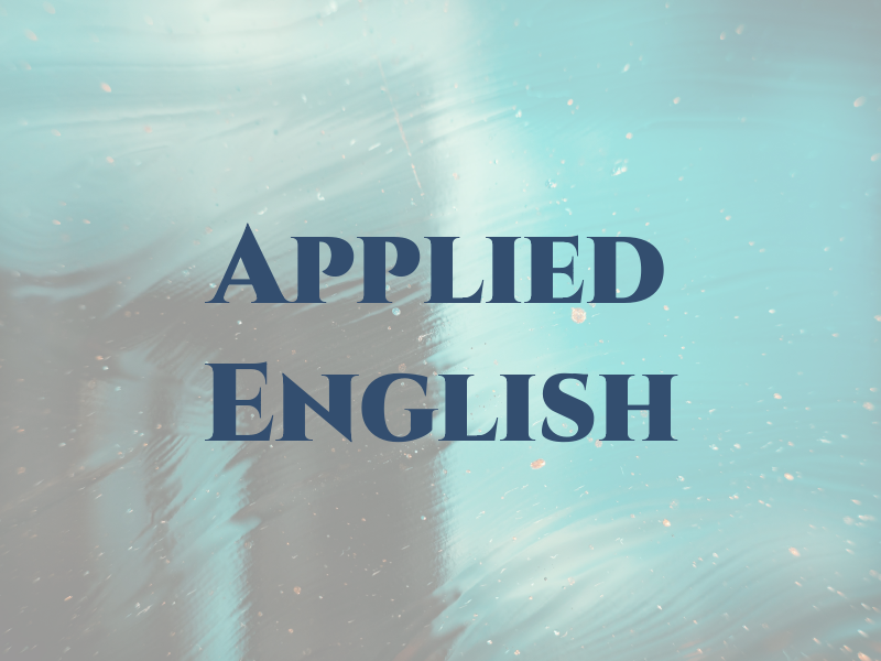 Applied English