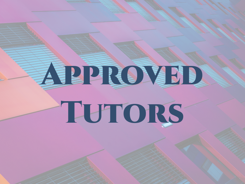 Approved Tutors