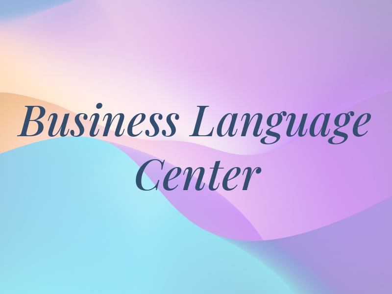 Business Language Center Ltd