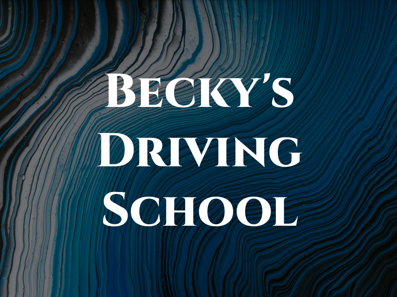 Becky's Driving School