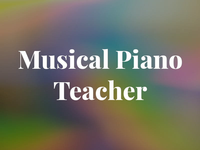 Bee Musical Piano Teacher