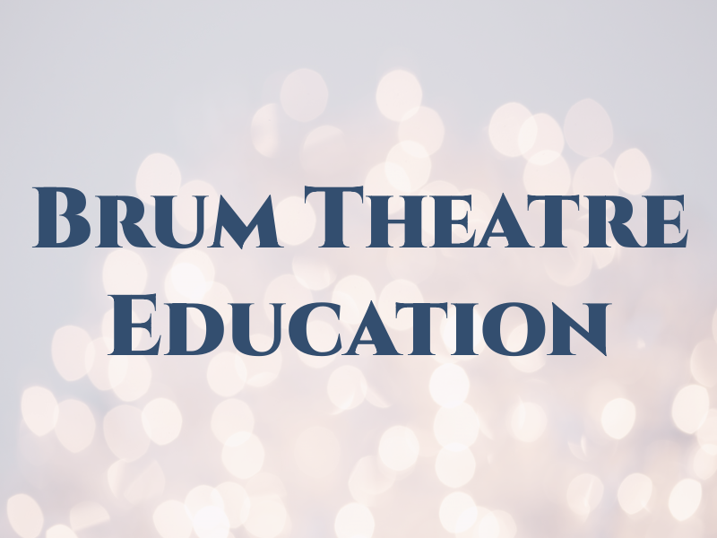 Big Brum Theatre In Education