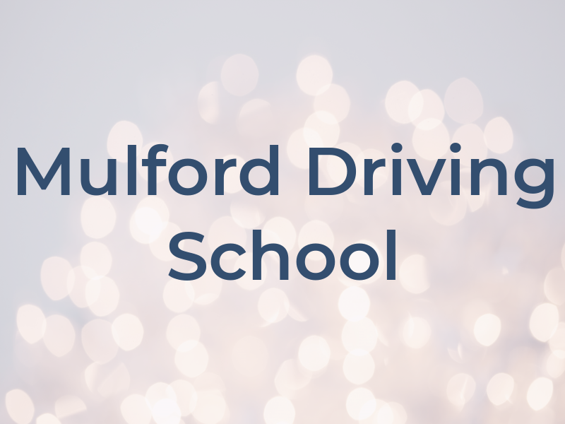 Bob Mulford Driving School