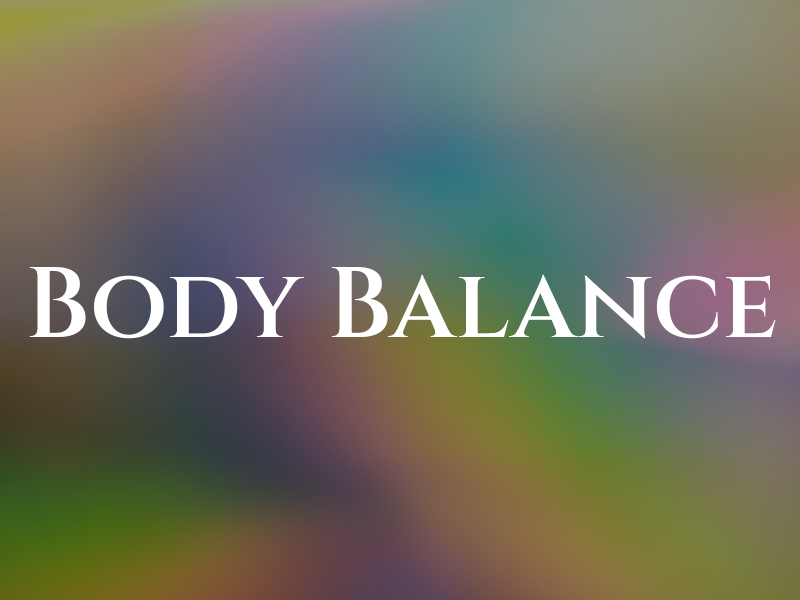 Body Balance