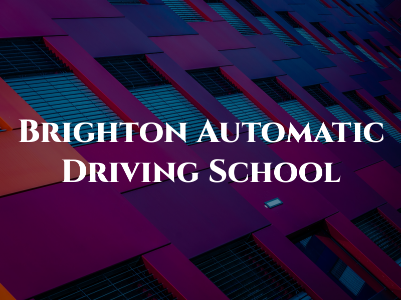 Brighton Automatic Driving School