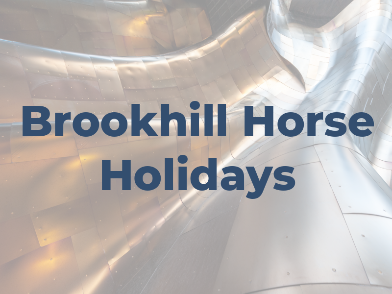 Brookhill Horse Holidays