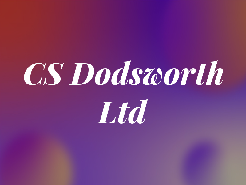 CS Dodsworth Ltd