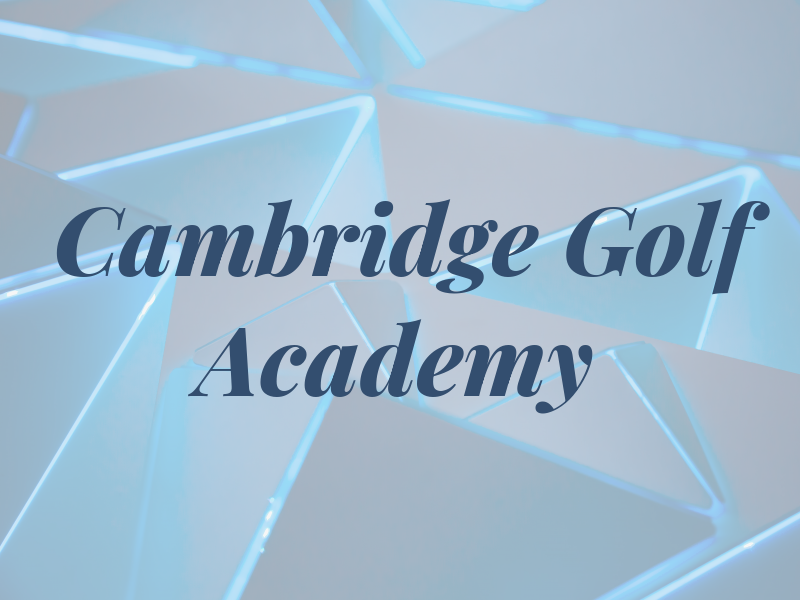 Cambridge Golf Academy