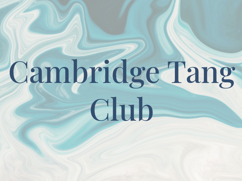 Cambridge Tang Soo Do Club