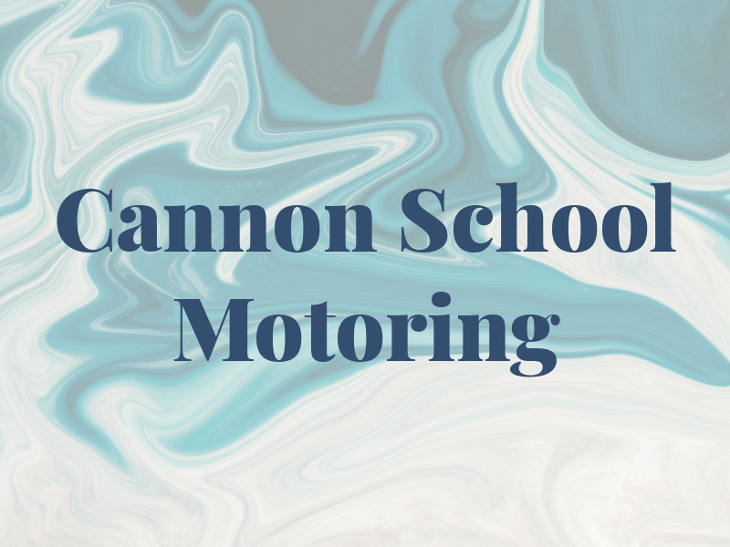 Cannon School of Motoring