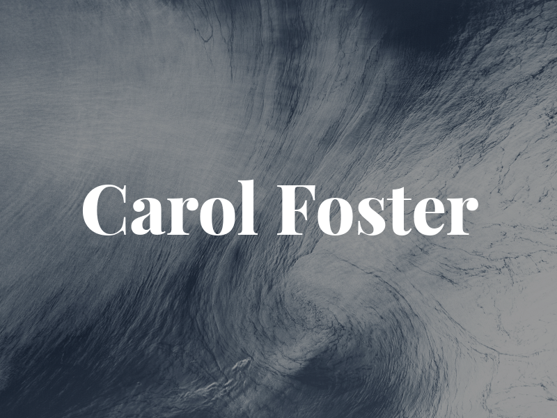Carol Foster