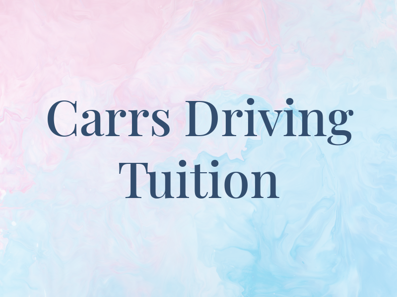 Carrs Driving Tuition