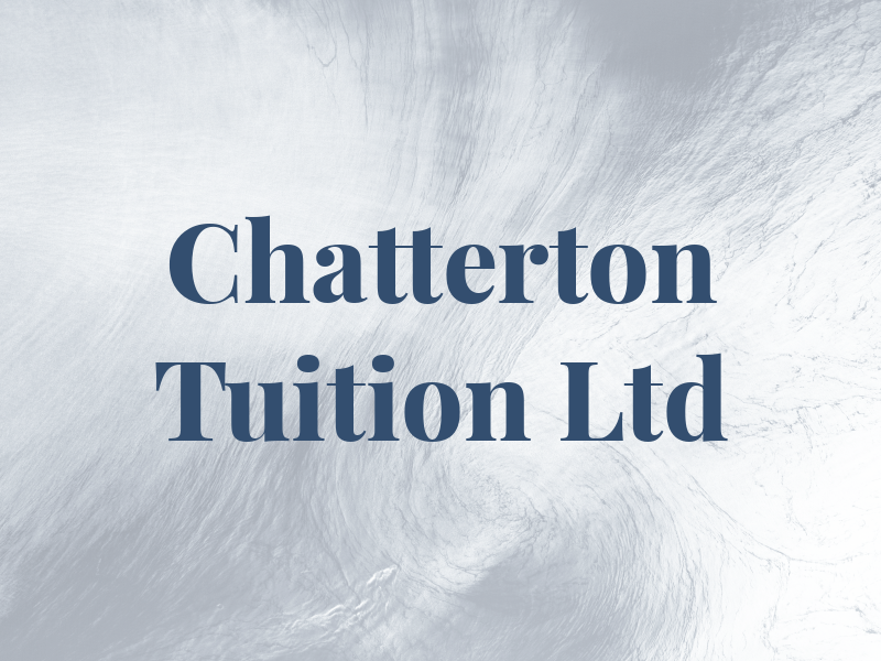 Chatterton Tuition Ltd