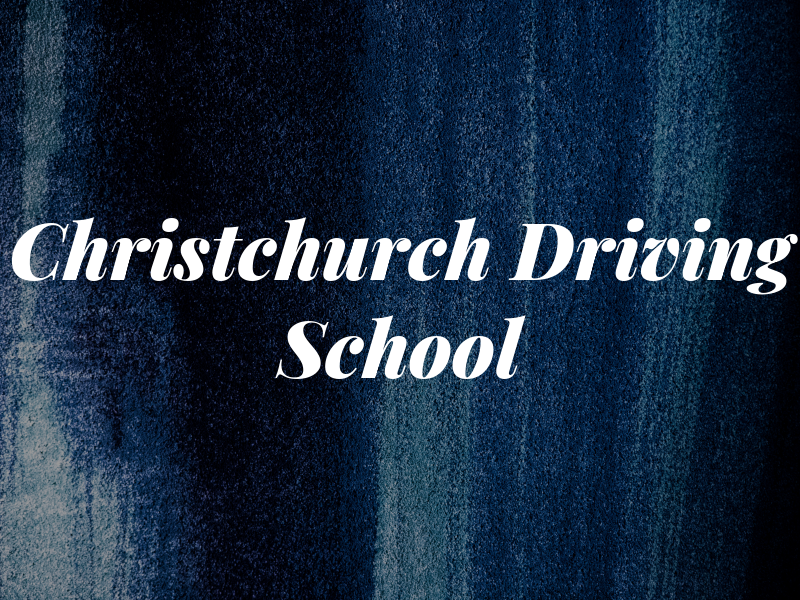 Christchurch Driving School
