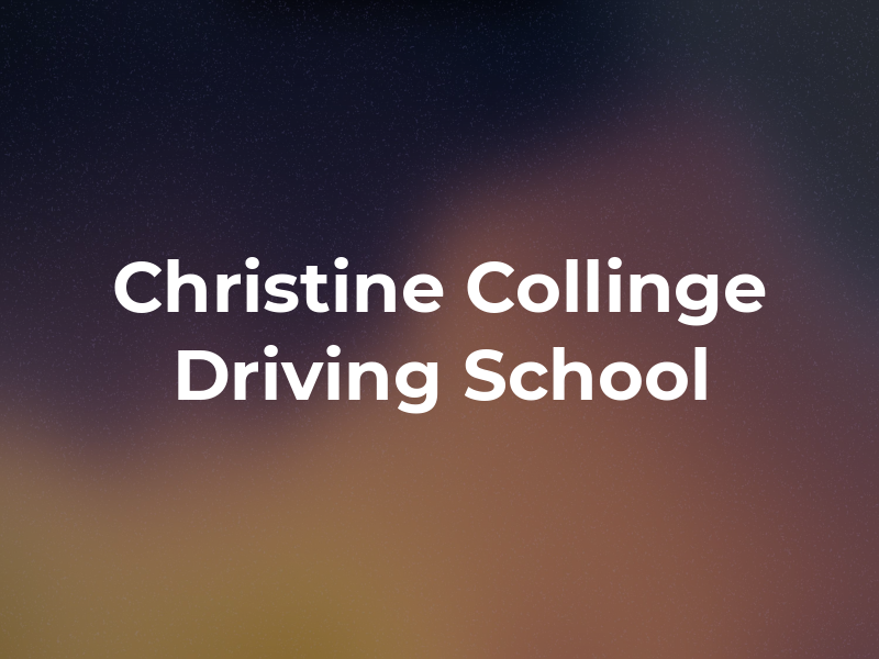 Christine Collinge Driving School