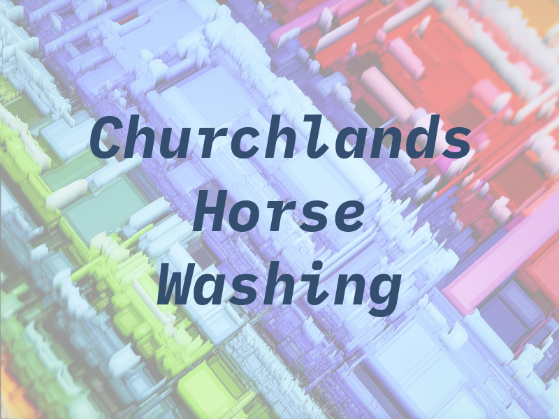 Churchlands Horse Rug Washing