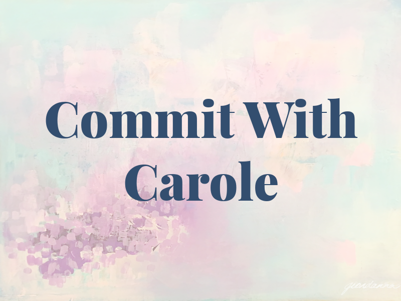 Commit to Get Fit With Carole