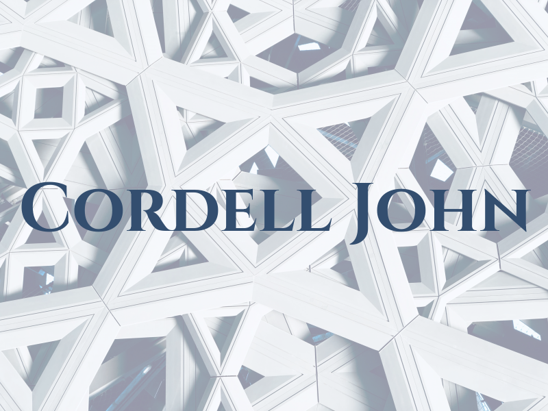 Cordell John
