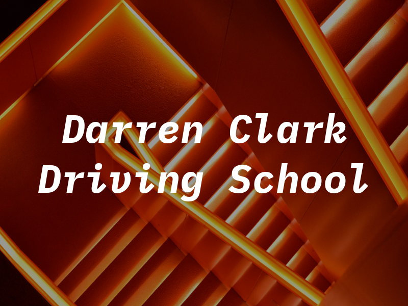 Darren Clark Driving School