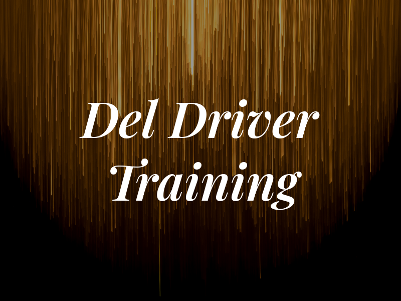 Del Driver Training