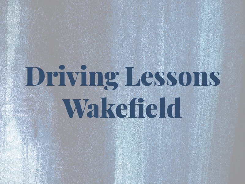 Driving Lessons Wakefield