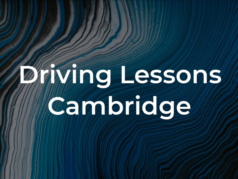 Driving Lessons in Cambridge