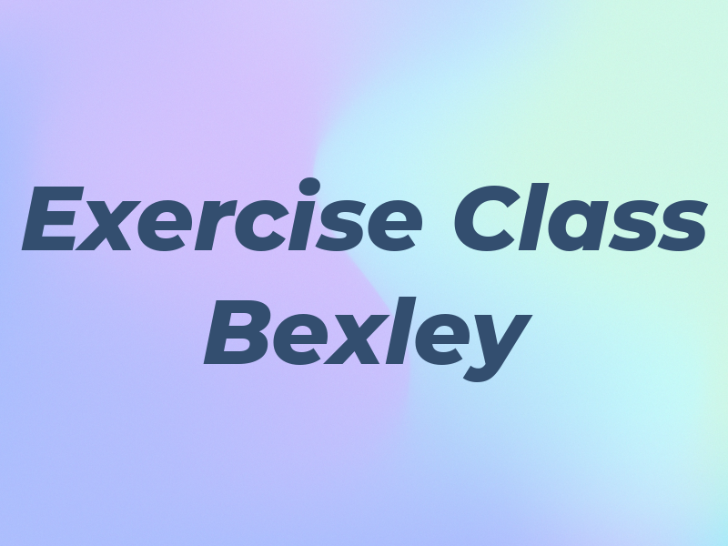 Exercise Class Bexley