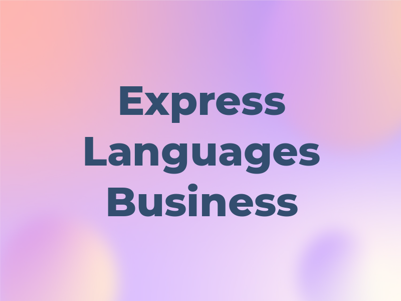 Express Languages For Business