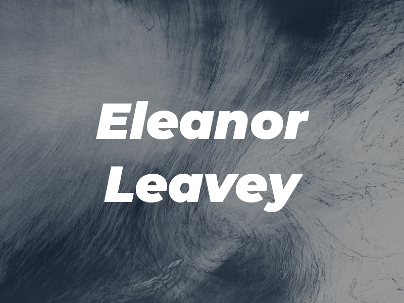 Eleanor Leavey