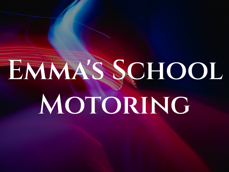 Emma's School of Motoring