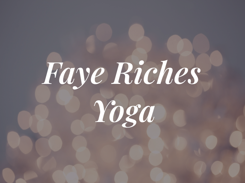 Faye Riches Yoga
