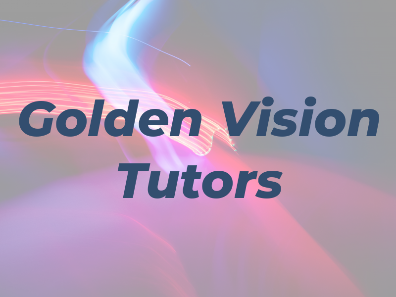 Golden Vision Tutors