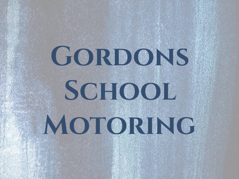 Gordons School of Motoring