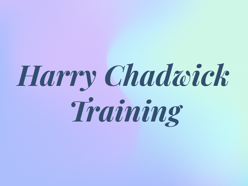 Harry Chadwick Training