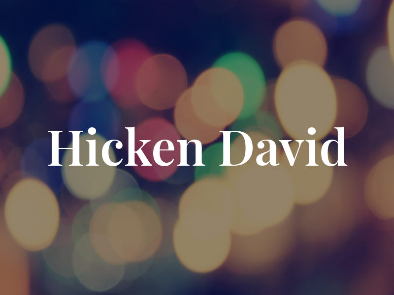 Hicken David