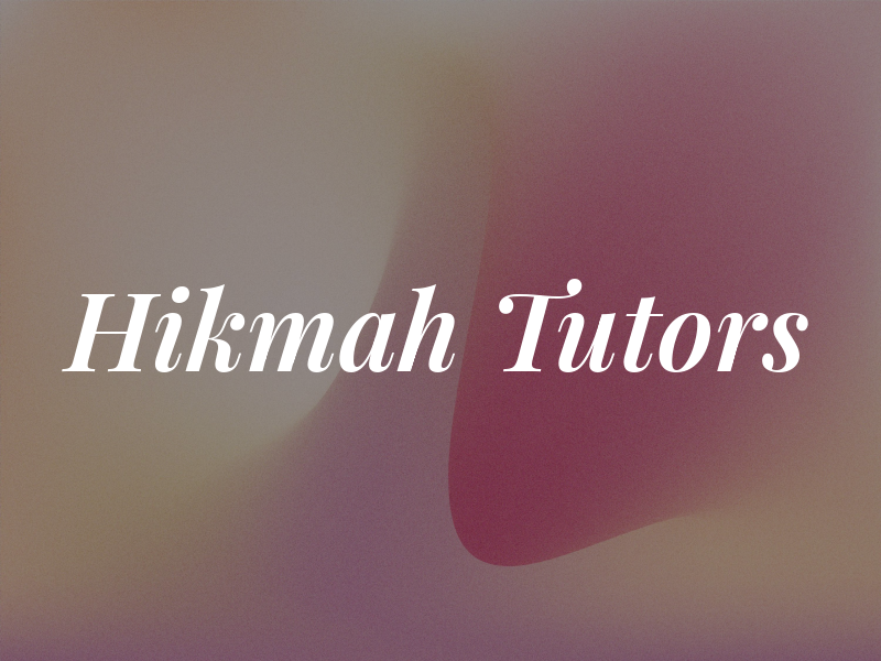 Hikmah Tutors