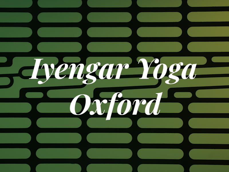Iyengar Yoga Oxford