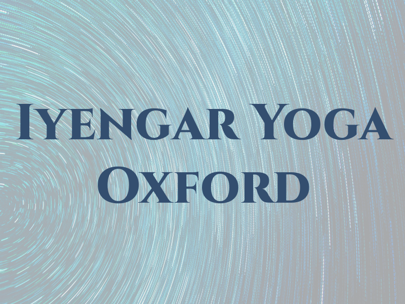 Iyengar Yoga Oxford