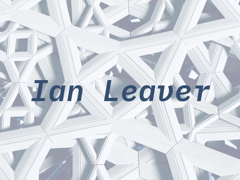 Ian Leaver