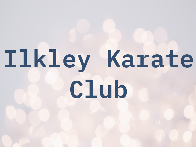 Ilkley Karate Club